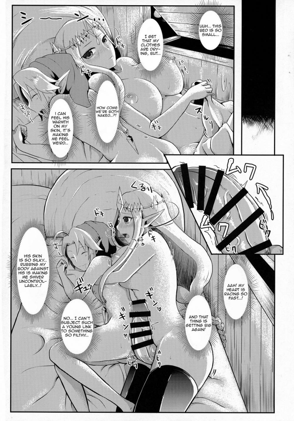 Hentai Manga Comic-Time Travel - Futanari Princess Zelda is Out of Control!-v22m-Read-16